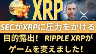 リップルXRPコイン展望：目的露出！ RIPPLE XRPがゲームを変えました！SECがRipple XRPをターゲットにした本当の理由！ メガアクセント！（リップルSEC、リップルSEC訴訟）
