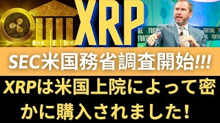 リップルXRPコイン展望：XRPは米国上院によって密かに購入されました！SEC米国務省調査開始！ 「リップルの週末の動き予測」！（リップルSEC、リップルSEC訴訟、リップル訴訟、リップル合意）