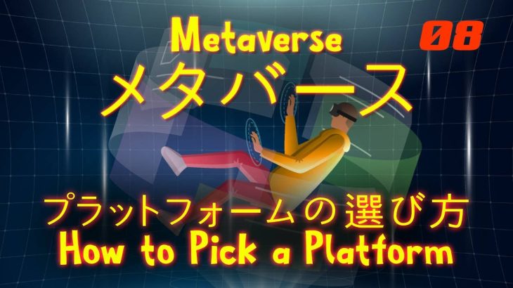 08 メタバースプラットホームの選び方 How to pick a Metaverse platform (subtitled)