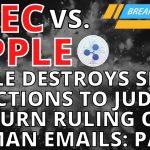 XRP Ripple news today 🚨 Ripple DESTROYS SEC Objections to Netburn Hinman Emails Ruling 🚨 PT 1 of 2 🚨