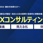 【第2回 DX EXPO / ニューノーマルワークスタイルEXPO　メタバースセミナー】DXコンサルティング